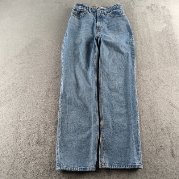 Abercrombie & Fitch Denim - Abercrombie & Fitch 90s Relaxed Jeans Womens 26x30 Blue Light Wash High Rise